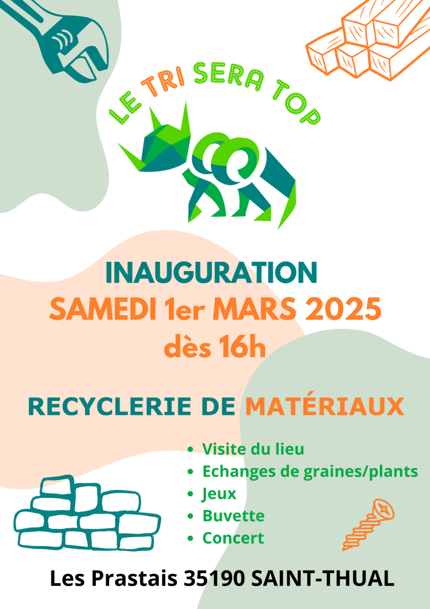Ouverture de la recyclerie