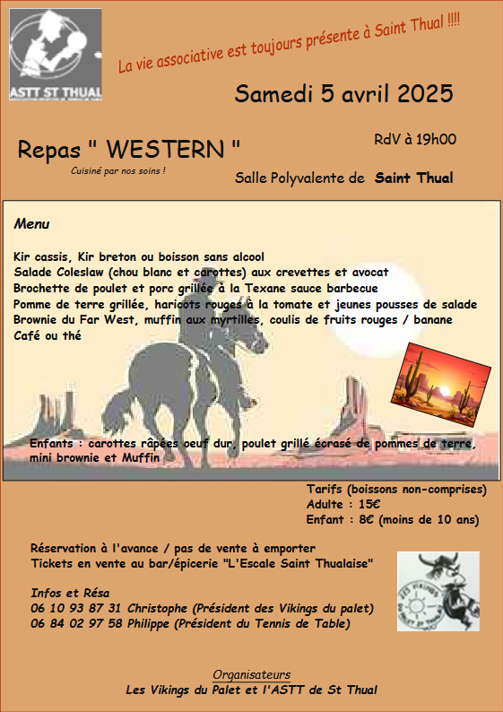 Repas western 🤠