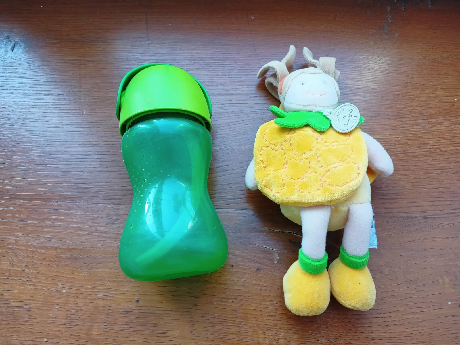 Doudou et gourde trouvés